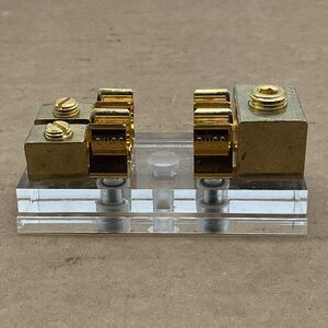 Vintage Phoenix Gold  Power Fuse Block - No Cover No Fuses